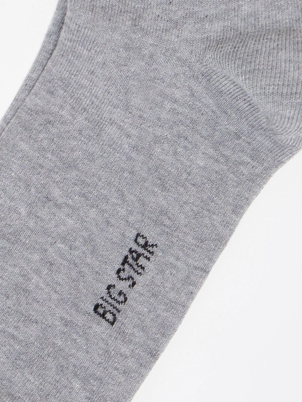Skarpety męskie bawełniane szare Longi 902
