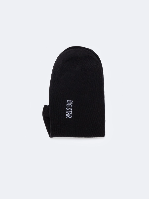 Stopki damskie bawełniane czarne Lowena 906