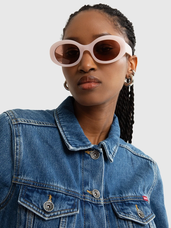 Okulary przeciwsłoneczne damskie różowe Kuni 600