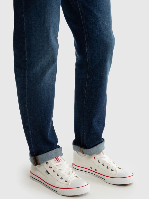 Trampki męskie niskie białe JJ174600 101