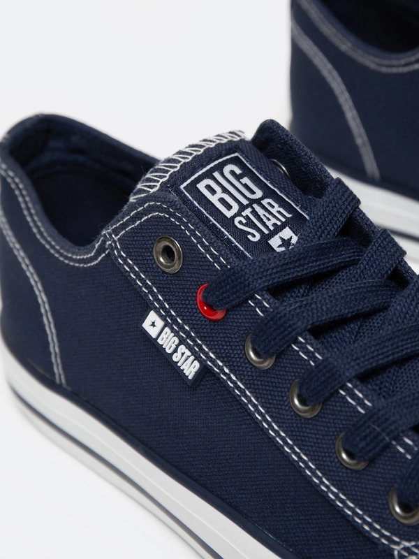 Trampki męskie niskie granatowe JJ174606 403