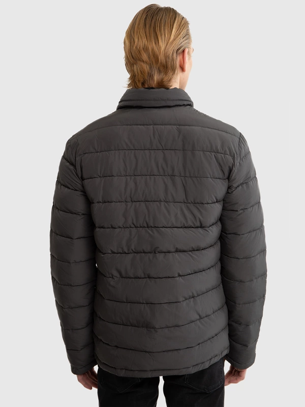 Kurtka męska typu shacket szara Trinis 903