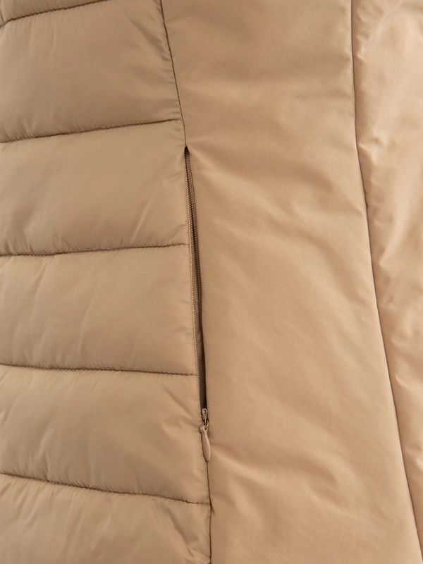 Kamizelka damska pikowana beżowa Trinoe 801