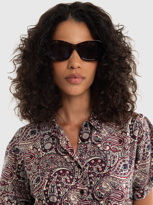 Okulary przeciwsłoneczne damskie brązowe Mitrana 803