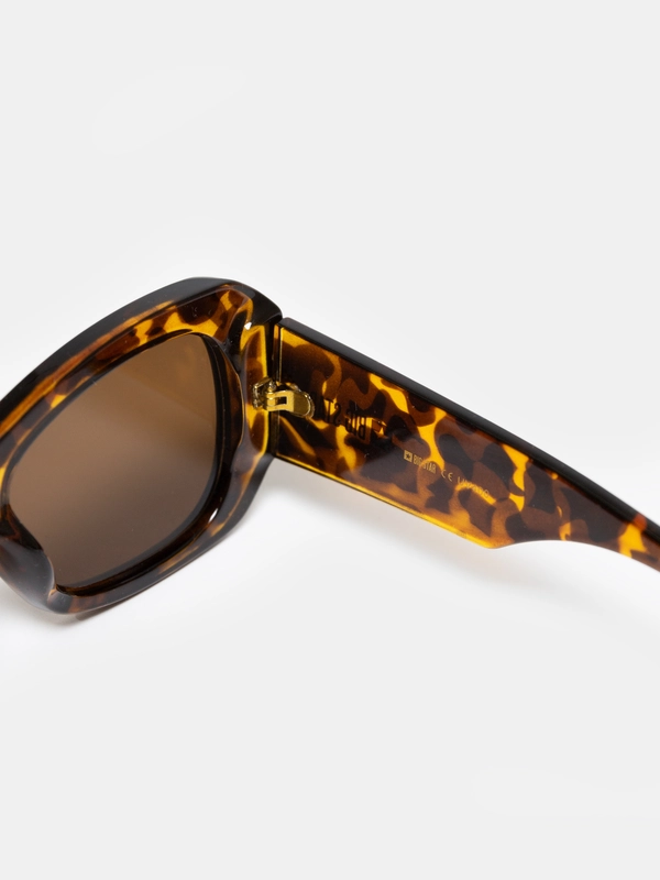 Okulary przeciwsłoneczne damskie brązowe Mitrana 803