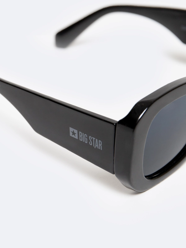 Okulary przeciwsłoneczne damskie czarne Mitra 906