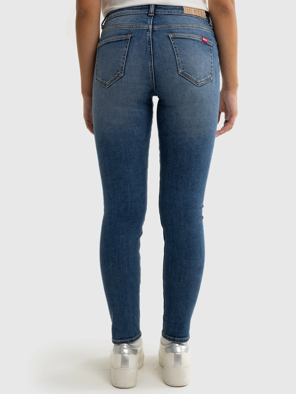 Jeansy dziewczęce skinny niebieskie Layla 533