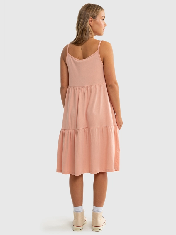 Sukienka dziewczęca bawełniana różowa Aldonka 702