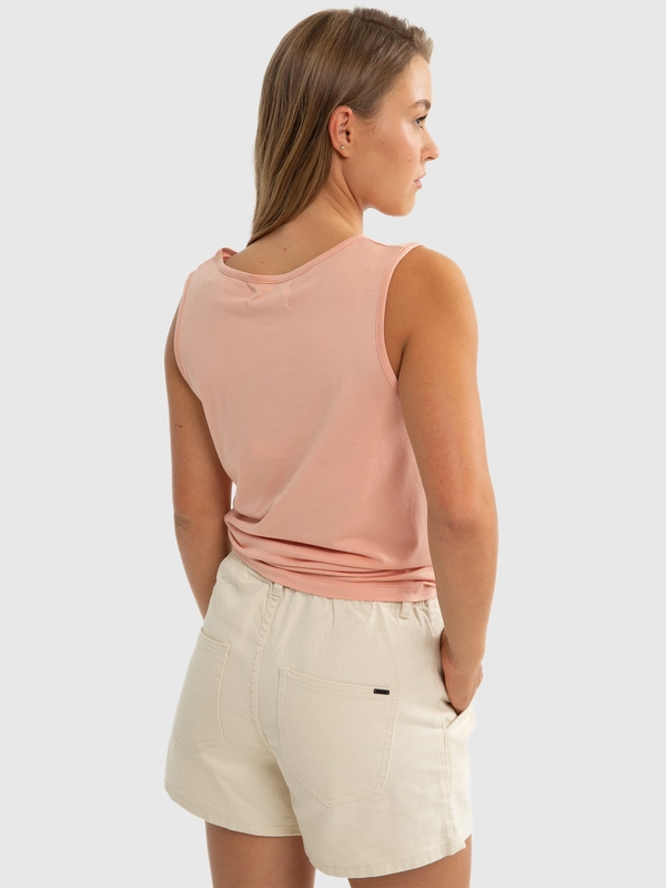 Top dziewczęcy z dzianiny bambusowej różowy Jagienka 702