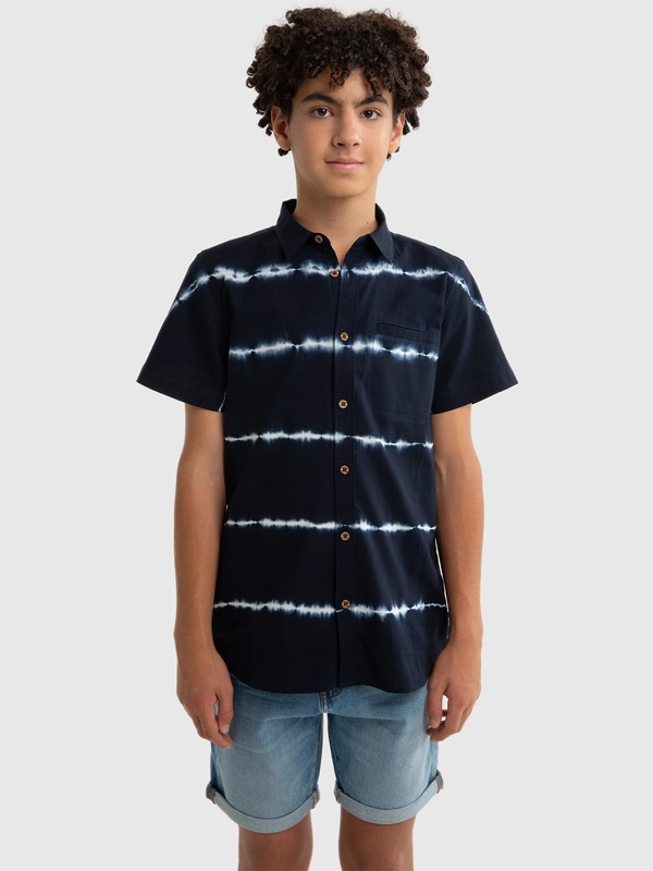 Koszula chłopięca granatowa Maris 403