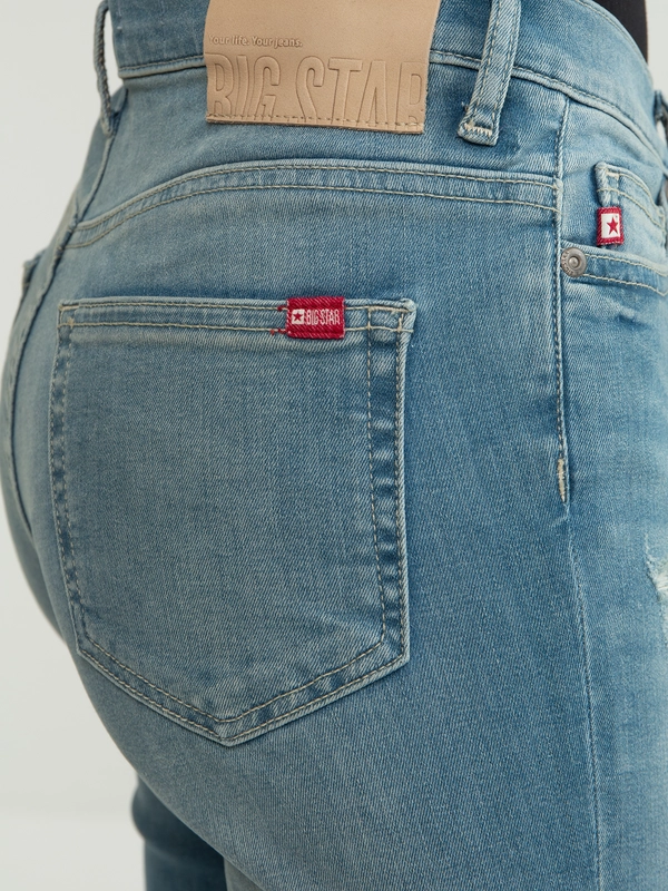 Jeansy damskie skinny niebieskie Adela 172