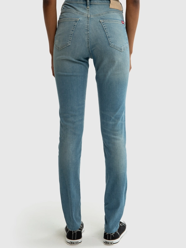 Jeansy damskie skinny niebieskie Adela 172