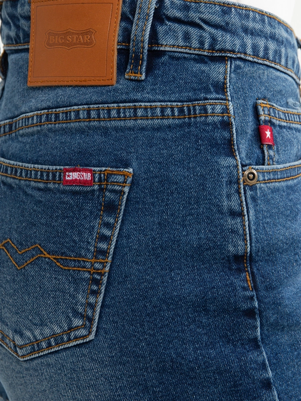 Szorty dziewczęce jeansowe z surowym wykończeniem Shaina 516