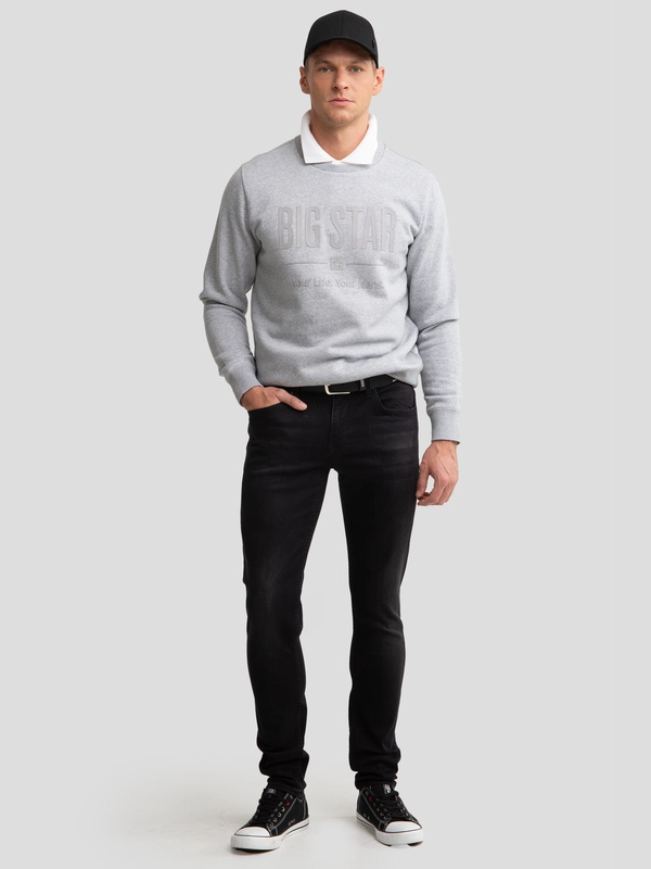 Jeansy męskie skinny czarne Deric 950