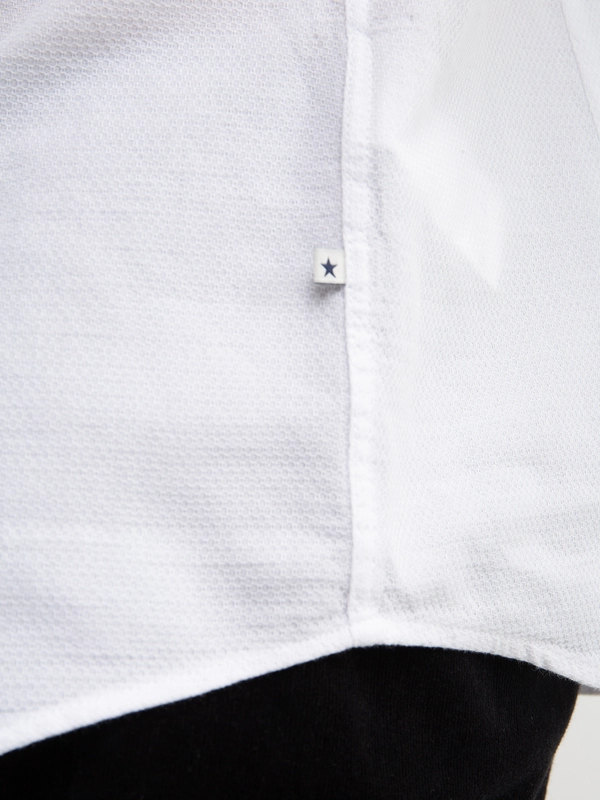 Koszula męska bawełniana biała Menes 101