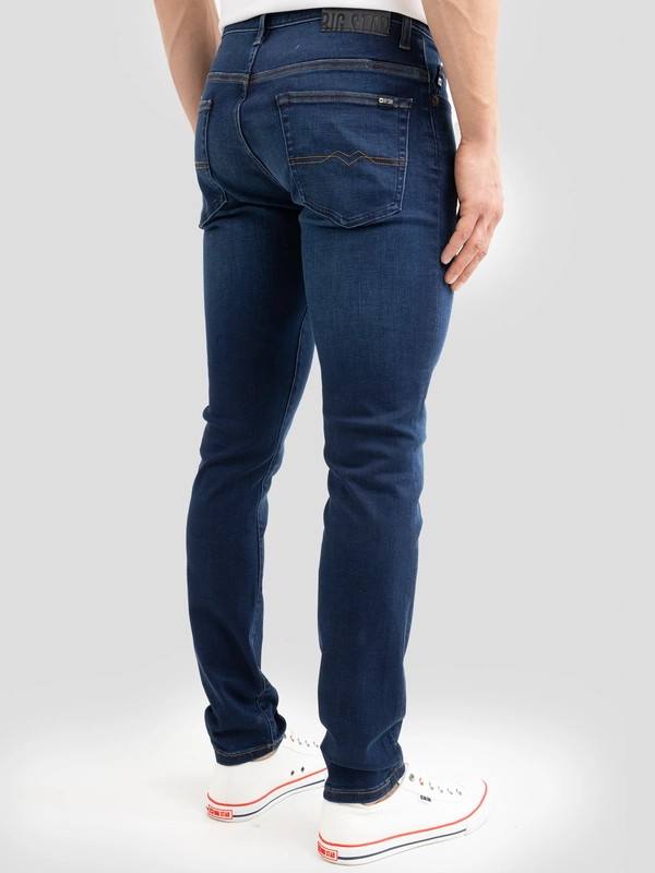 Jeansy męskie skinny niebieskie Deric 579