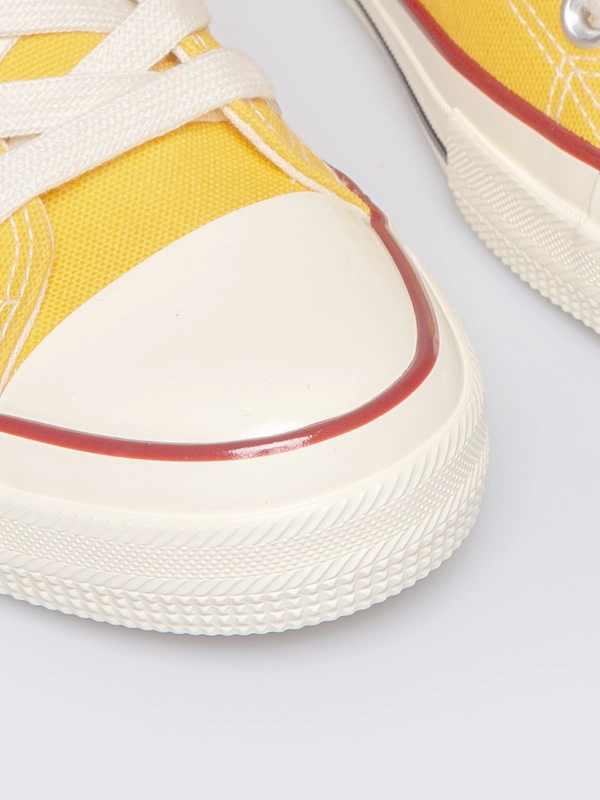 Trampki damskie niskie żółte  RR274642 201