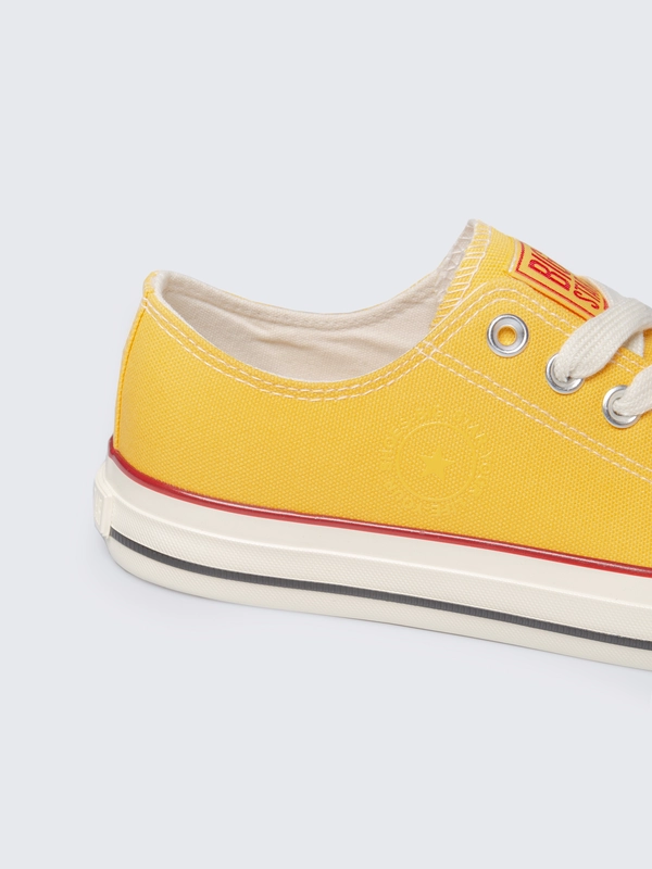 Trampki damskie niskie żółte  RR274642 201