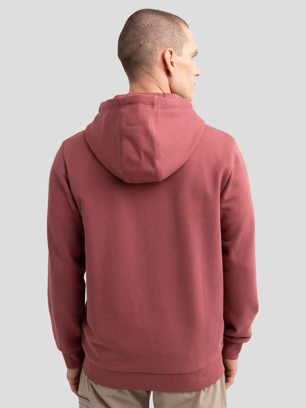 Bluza męska rozpinana z kapturem ciemnoróżowa Artish 602