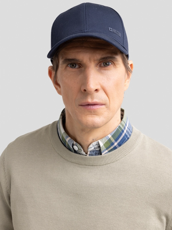 Sweter męski bawełniany pistacjowy Basilian 300