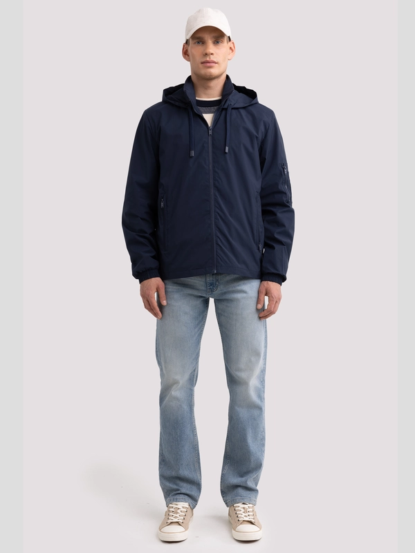 Kurtka męska wiatrówka granatowa Travello 403