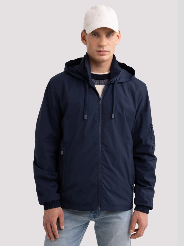 Kurtka męska wiatrówka granatowa Travello 403