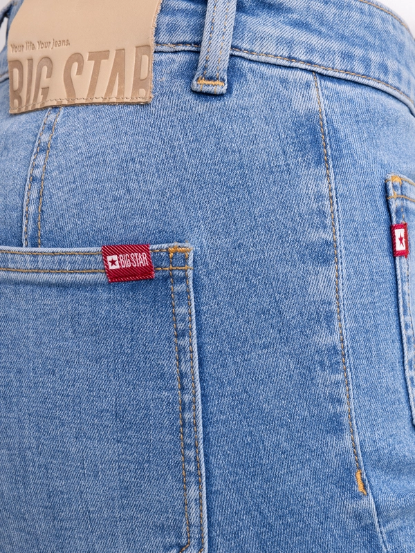 Jeansy damskie flare niebieskie Sophie 343