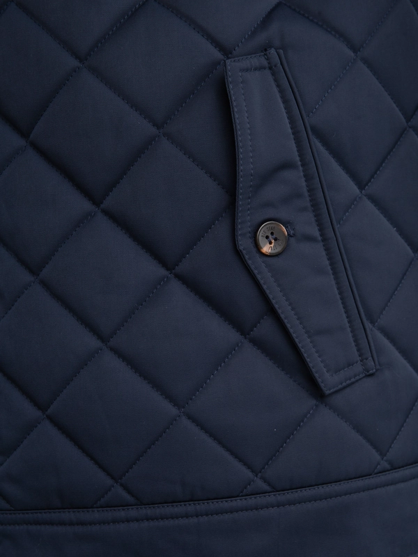 Kurtka męska pikowana granatowa Ezequiel 403