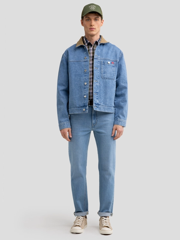 Kurtka męska jeansowa niebieska Nolan 177