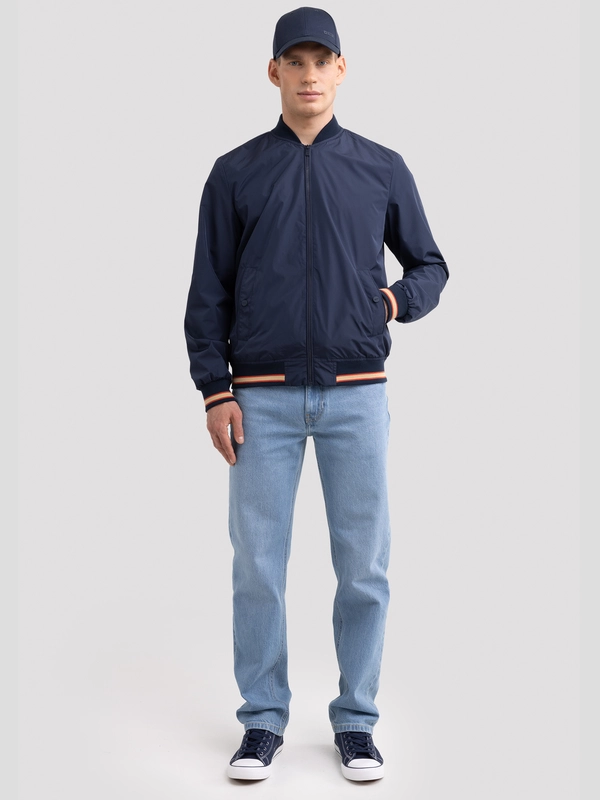 Kurtka męska bomber granatowa Shoun 403