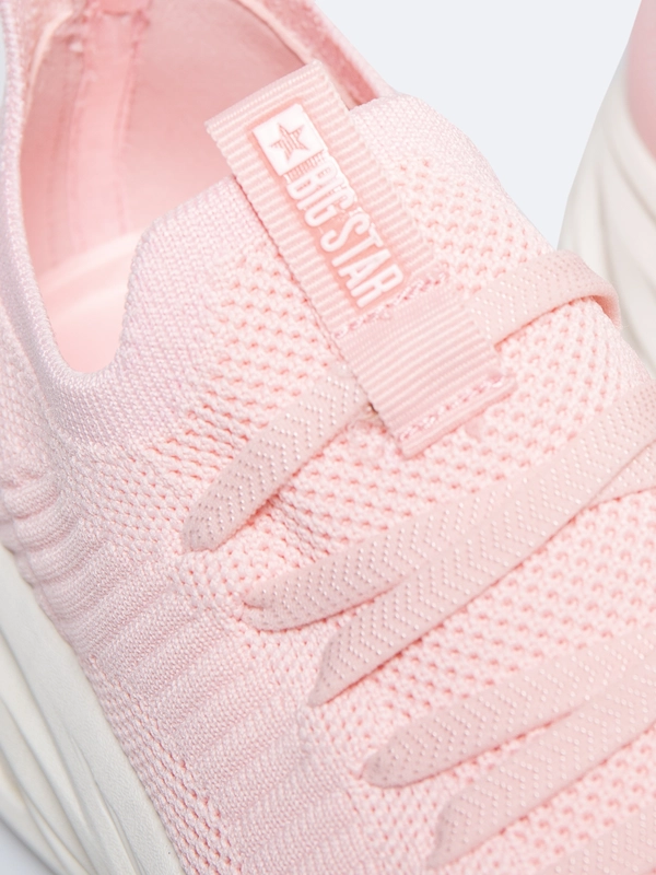 Sneakersy damskie lekkie różowe RR274A131 600