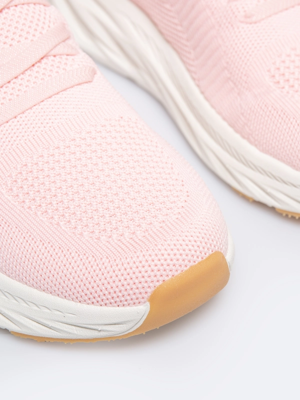 Sneakersy damskie lekkie różowe RR274A131 600