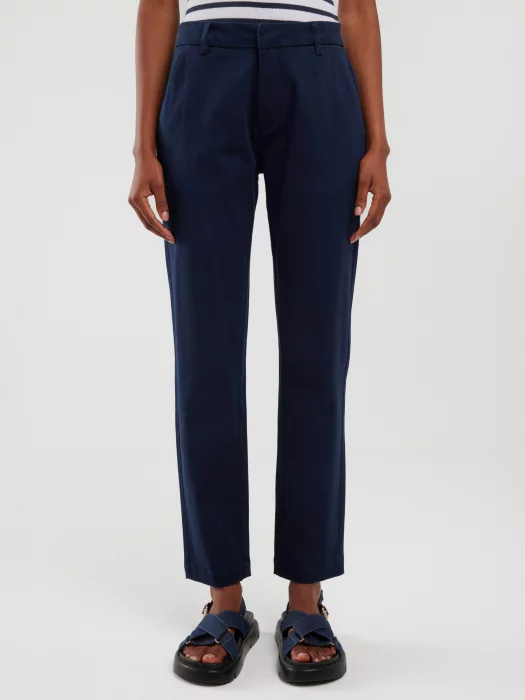 Spodnie damskie chinosy granatowe Danasi 403