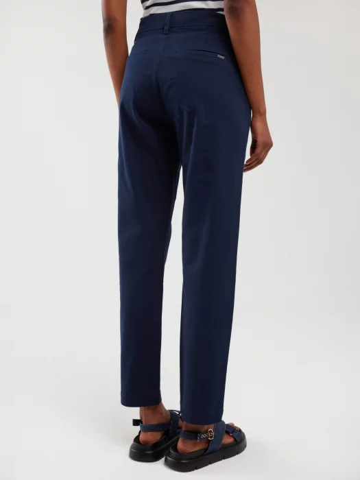 Spodnie damskie chinosy granatowe Danasi 403