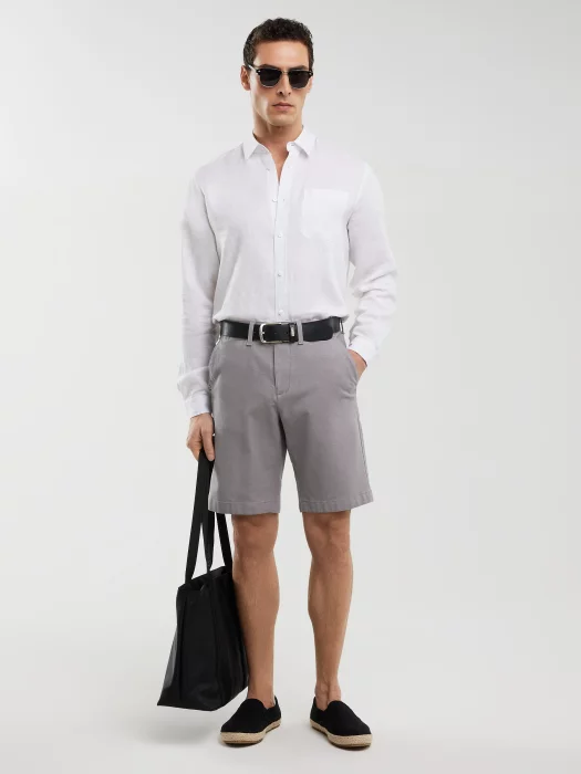 Szorty męskie szare Rossin 901