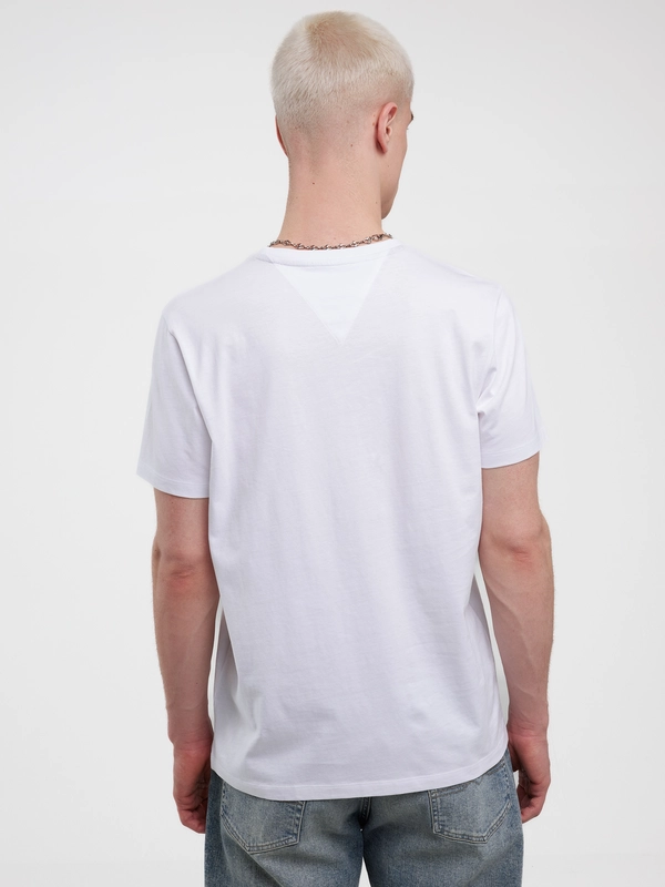 Koszulka męska z linii Authentic z nadrukiem biała Techmunen 101