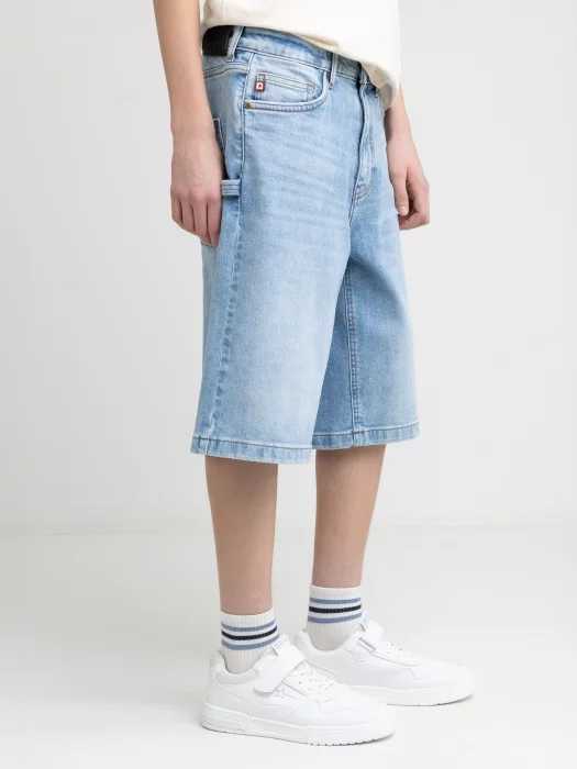 Szorty chłopięce jeansowe niebieskie Andys 143