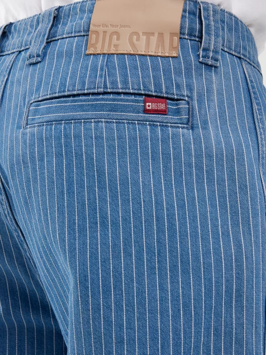 Szorty męskie jeansowe niebieskie Tem 424