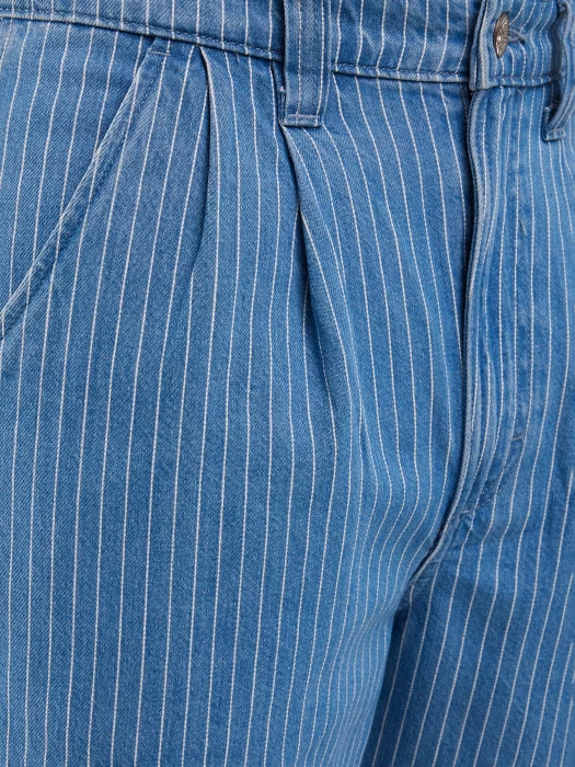 Szorty męskie jeansowe niebieskie Tem 424