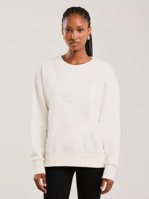 Bluza damska z aplikacją biała Oneidea 100