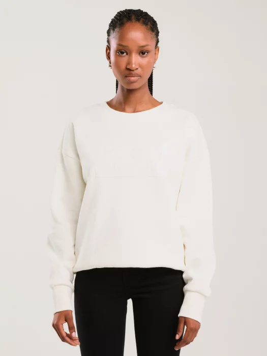 Bluza damska z aplikacją biała Oneidea 100