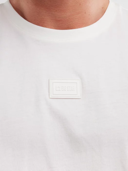 Koszulka męska bez rękawów biała Irrer 100