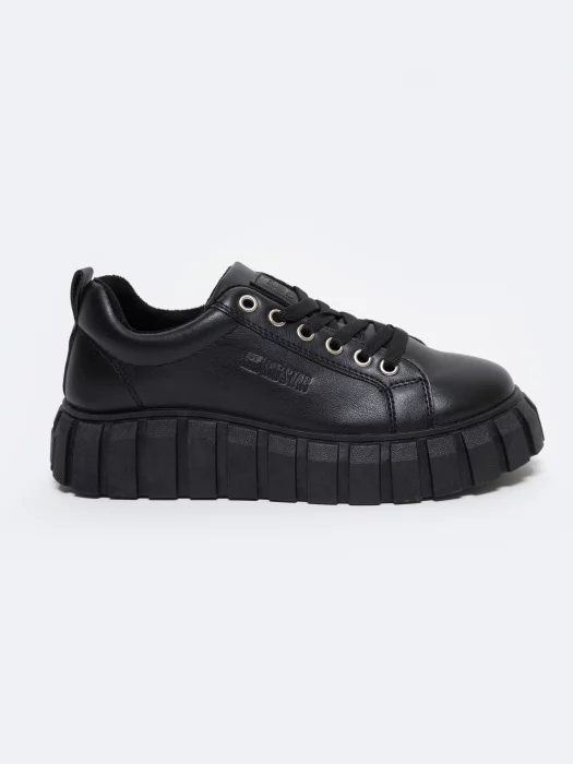Sneakersy damskie czarne MM274617 906 - Kolor: Czarny - 149.99