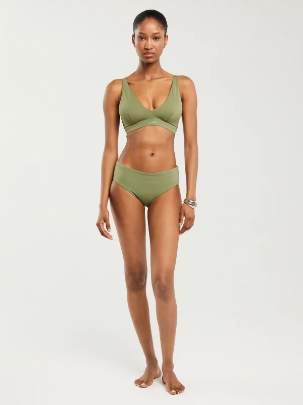 Dół od kostiumu kąpielowego khaki Morrasa 303