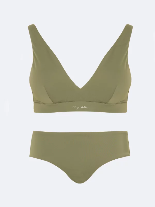 Dół od kostiumu kąpielowego khaki Morrasa 303