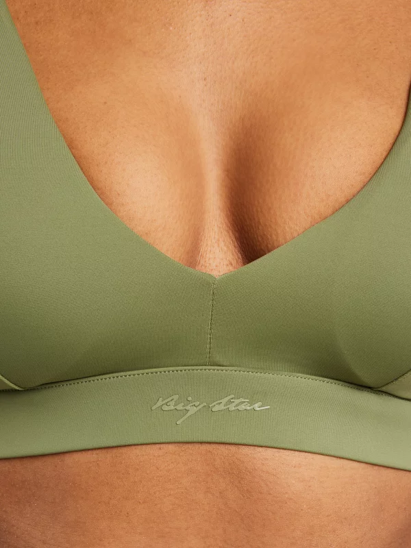 Góra od kostiumu kąpielowego khaki Morra 303