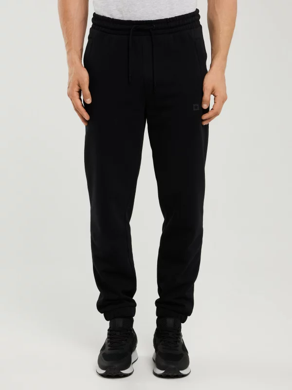 Spodnie męskie dresowe czarne Brutus 906