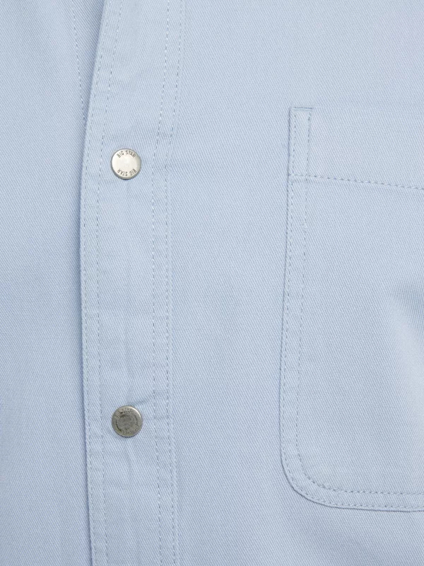 Koszula męska typu worker niebieska Gowis 401