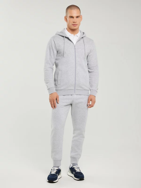 Bluza męska z kapturem szara Ajron 901/ Kersyn 901