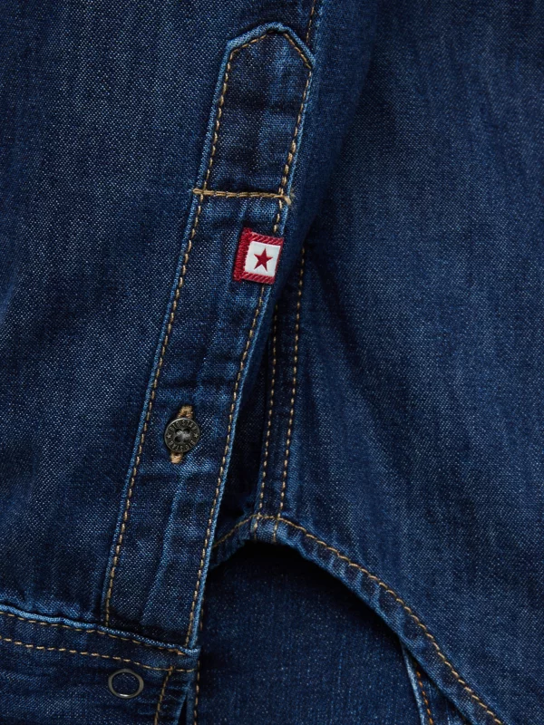 Koszula męska jeansowa granatowa Chuck 761